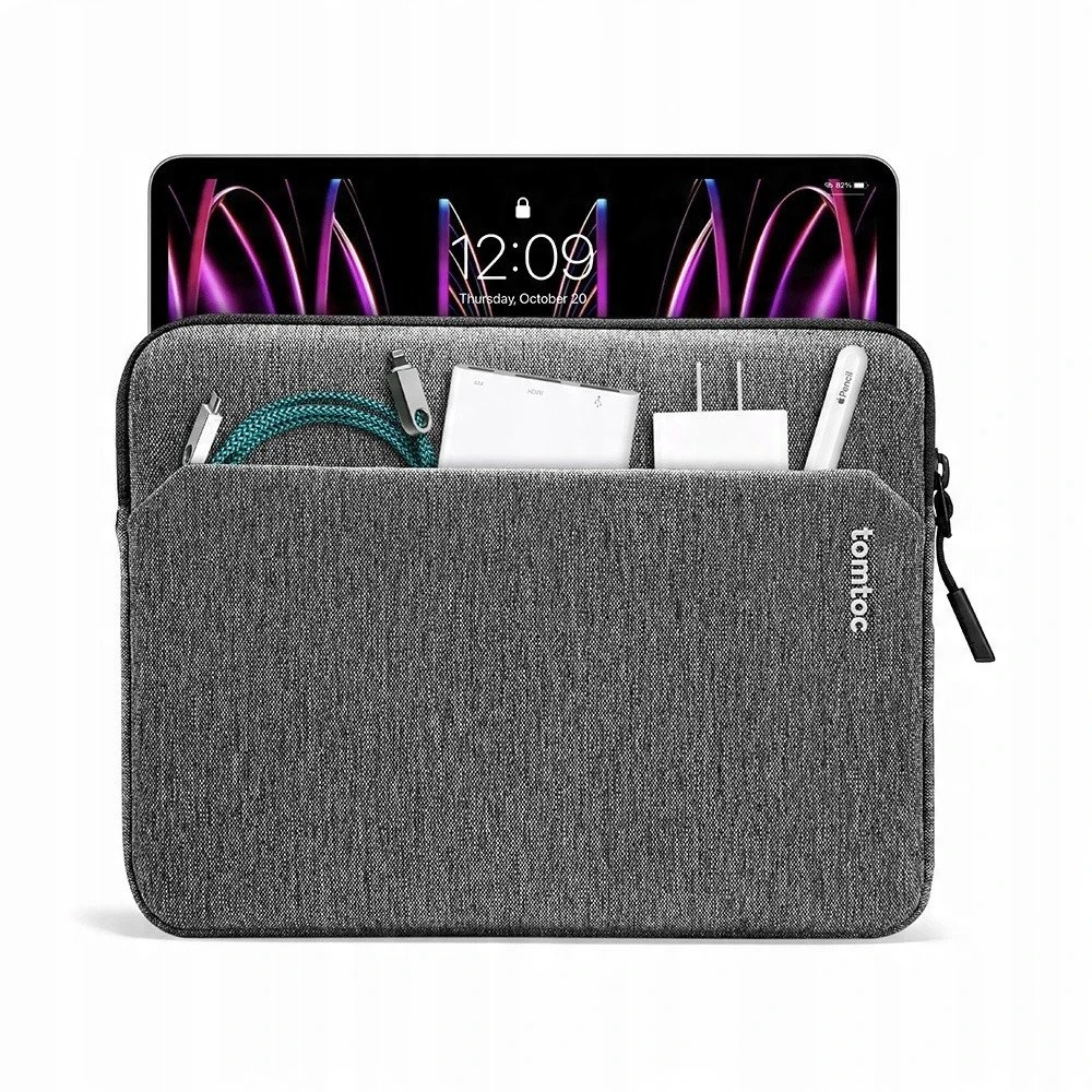 Dėklas Tomtoc tomtoc Sleeve - 10,9'' iPad / 11'' iPad Pro, Pilkas
