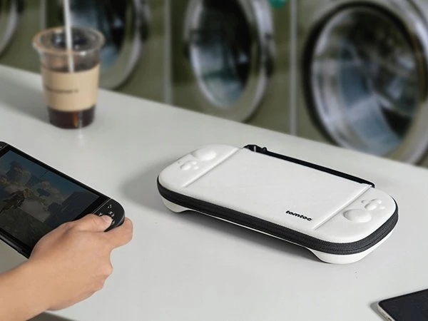 TOMTOC FancyCase-G05 Switch 2 plonas dėklas (baltas)
