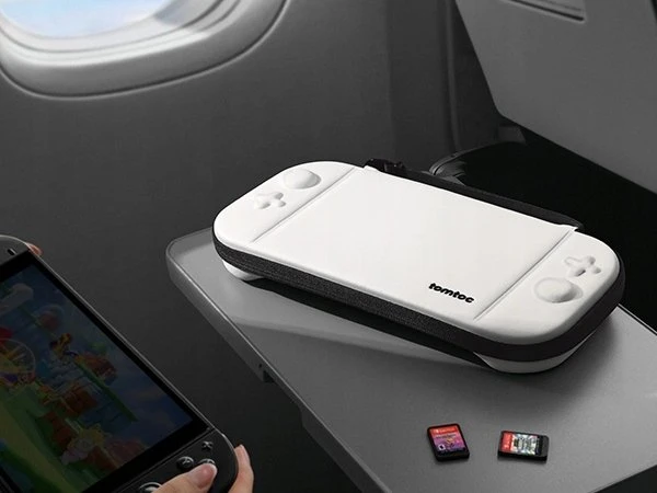 TOMTOC FancyCase-G05 Switch 2 plonas dėklas (baltas)