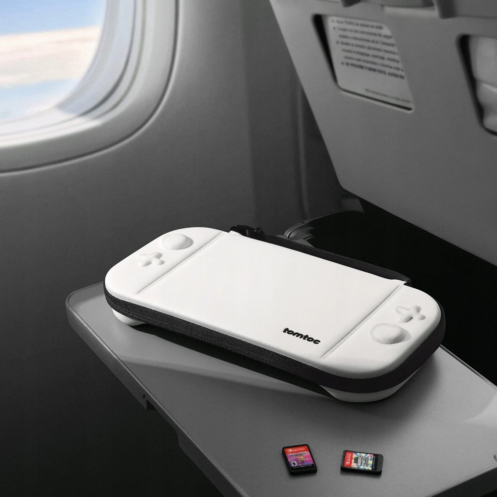 TOMTOC FancyCase-G05 Switch 2 plonas dėklas (baltas)