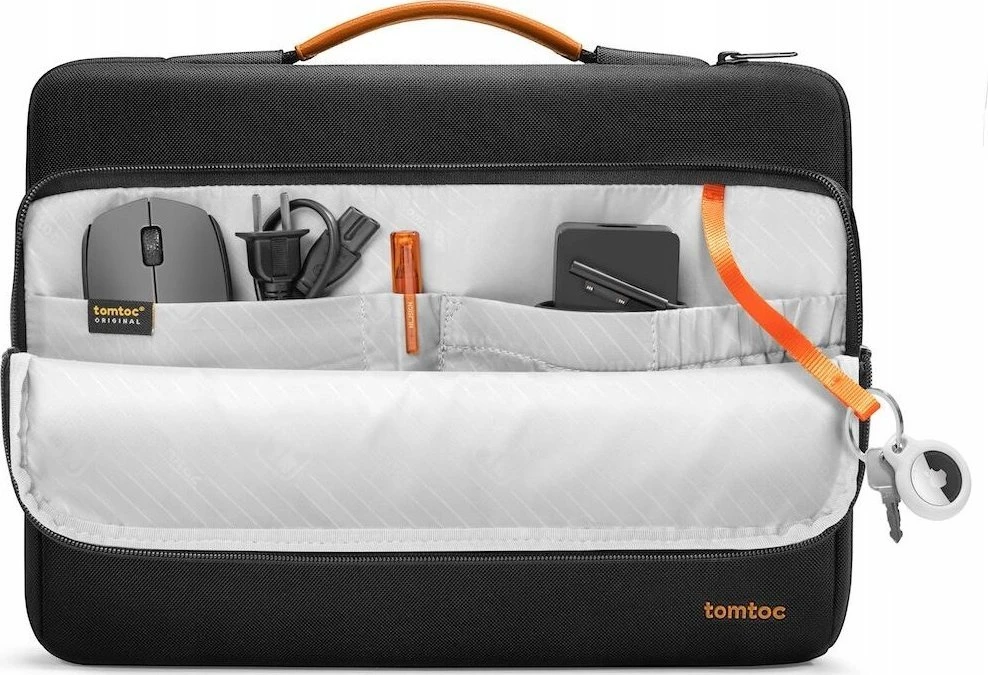Tomtoc tomtoc Briefcase – 14" MacBook Pro (2021), Juodas