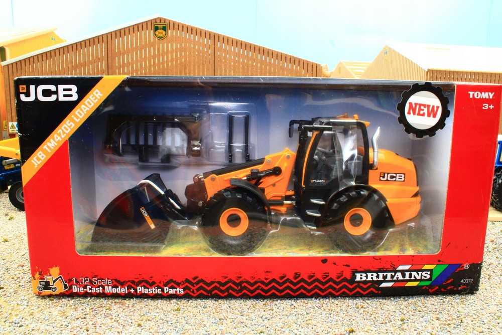 Žaislinis JCB krautuvas TM420S Britains Tomy