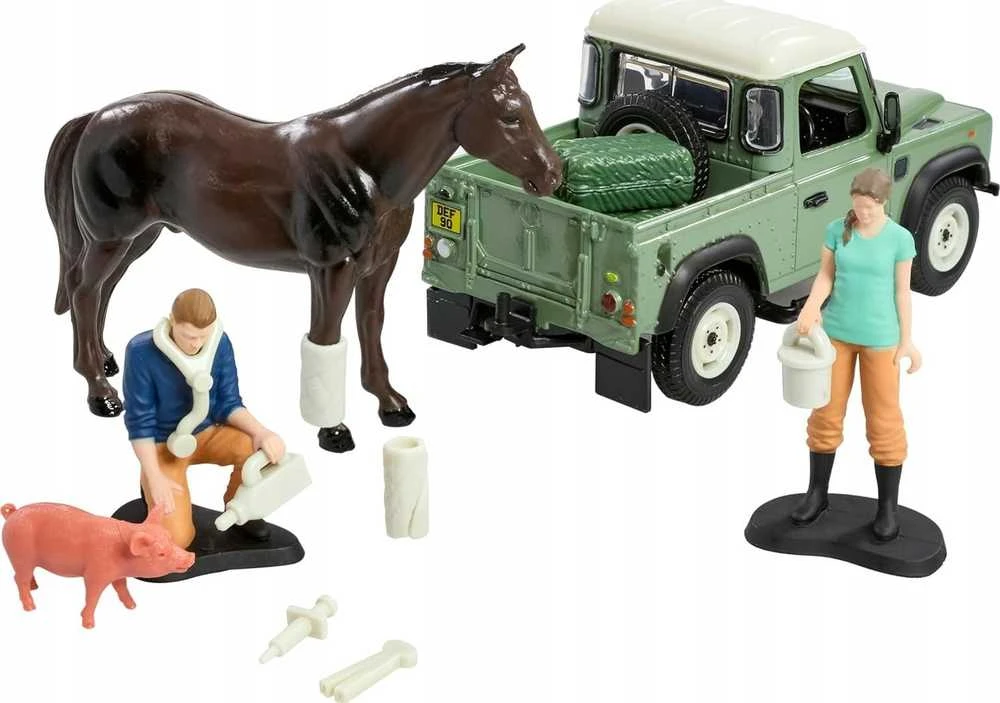Žaislinis Land Rover veterinarijos rinkinys Tomy