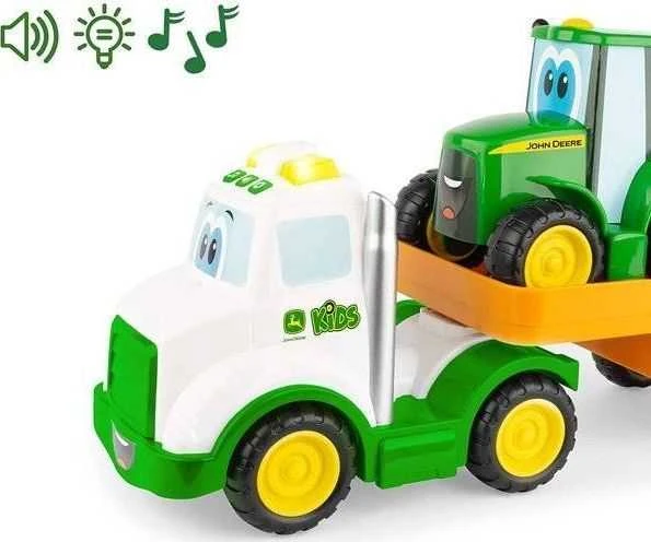 JOHN DEERE vilkikas su traktroiumi Farmin Friends, 47207