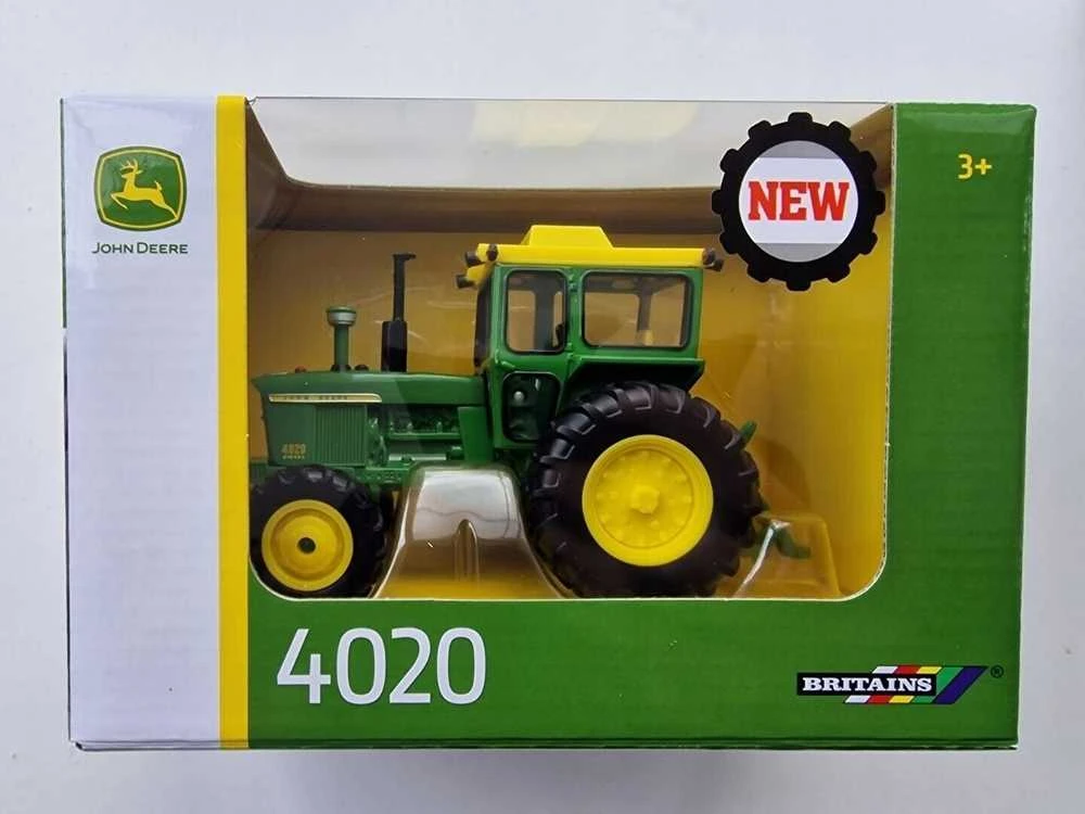 Tomy Žaislinis traktorius John Deere 4020 su kabina