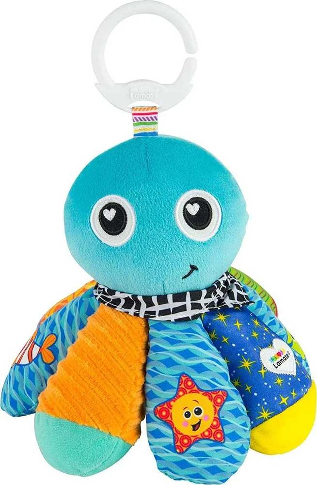 Lamaze Pakabinamas kelioninis kūdikio žaislas „Aštuonkojis Semas“