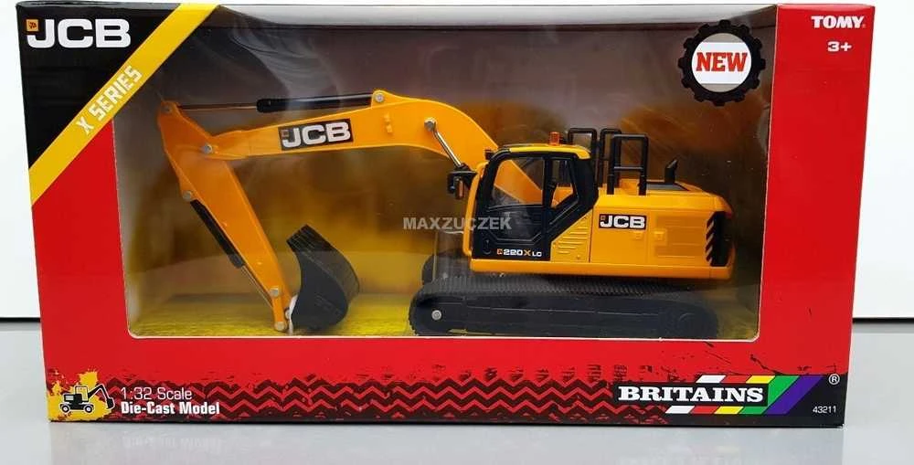 TOMY Britains koparka JCB New Generat.Excav.43211