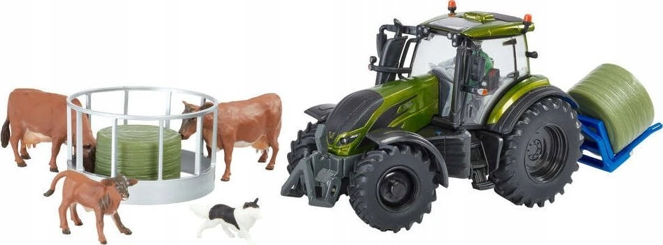 TMY TOMY Britains Metallic Žalias Valtra Kit 43323