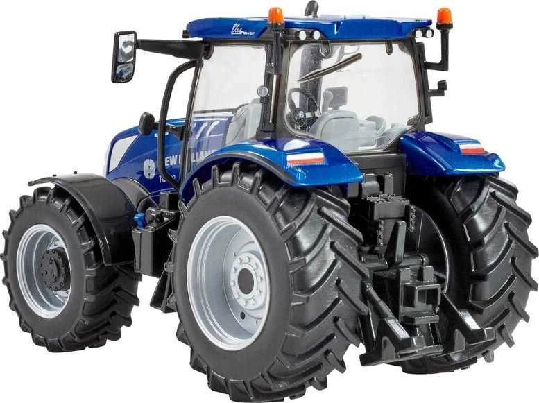 Žaislinis traktorius New Holland T6.180 mėlynas TOMY