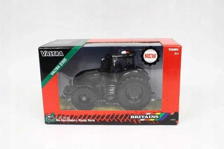 Britains Traktor Valtra Q305 juoda TOMY