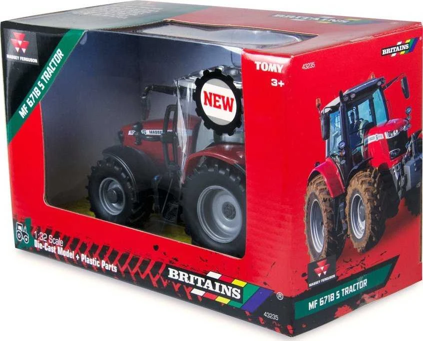 Tomy TOMY Britains traktorius Massey Ferguson 6718S 43235