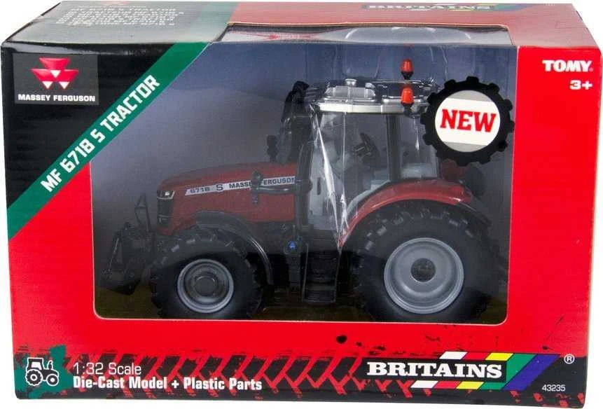 Tomy TOMY Britains traktorius Massey Ferguson 6718S 43235