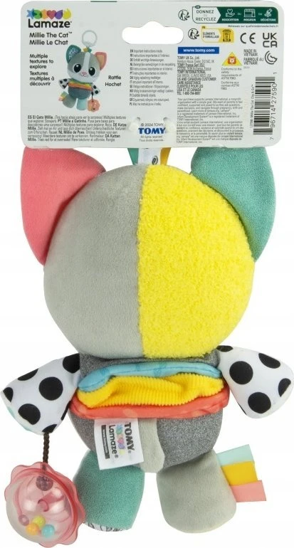 TOMY Lamaze Kotek Klemens L27590 /6