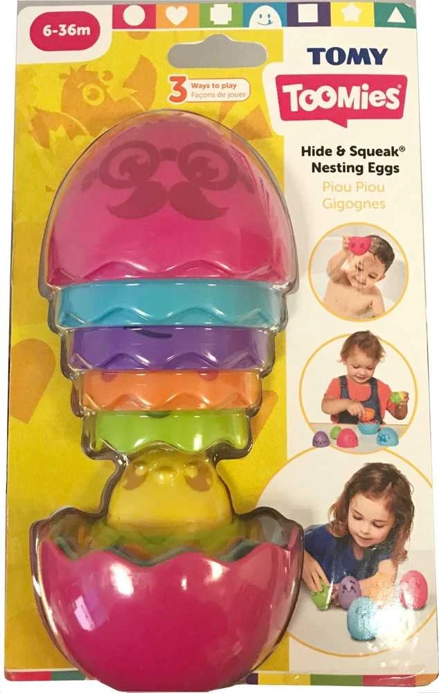 TOMY TOOMIES jajko Matrioszka rožinė E73080