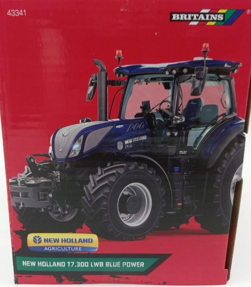 TOMY Britains traktorius New Holland T7.300 Blue43341