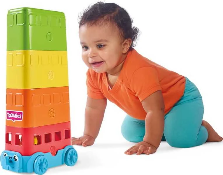 *****TOMY TOOMIES autobus piramidka E73220 /6