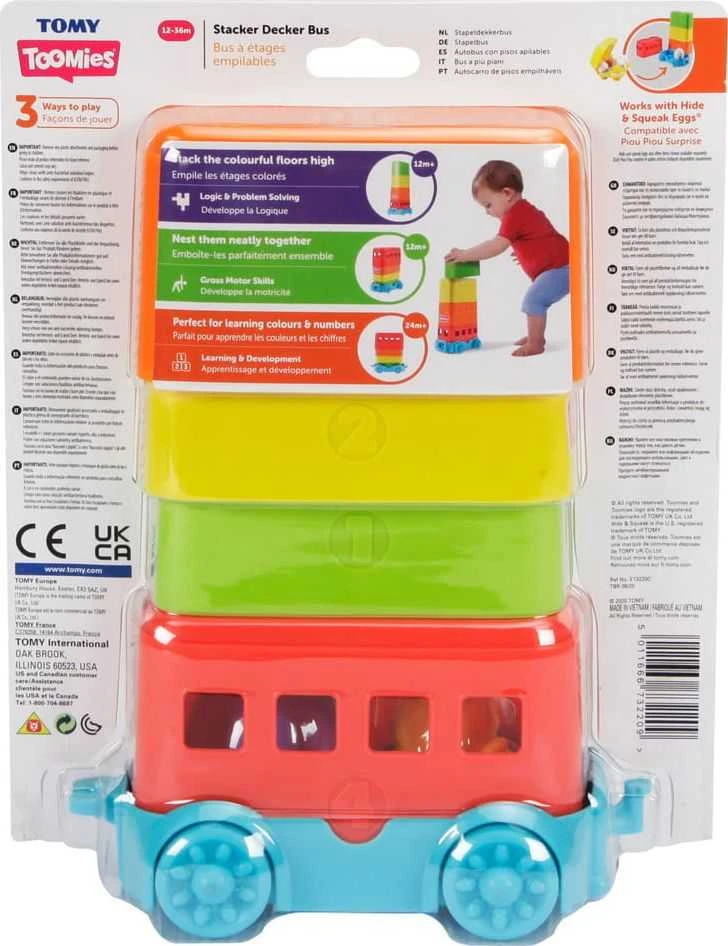 *****TOMY TOOMIES autobus piramidka E73220 /6