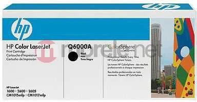 Hewlett Packard (HP) HP Color LaserJet 1600/2600/2605 Toneris Juodas (2.500 pages)