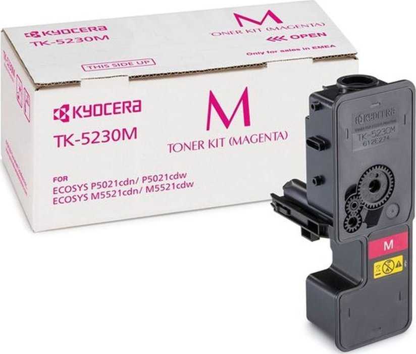 Tonerio kasetė Kyocera KYOCERA TK-5230, 1 vnt. Originali rausvai raudona