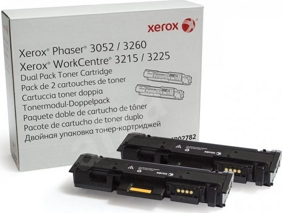 Tonerio kasetė Xerox, originali, juoda, 2 vnt.