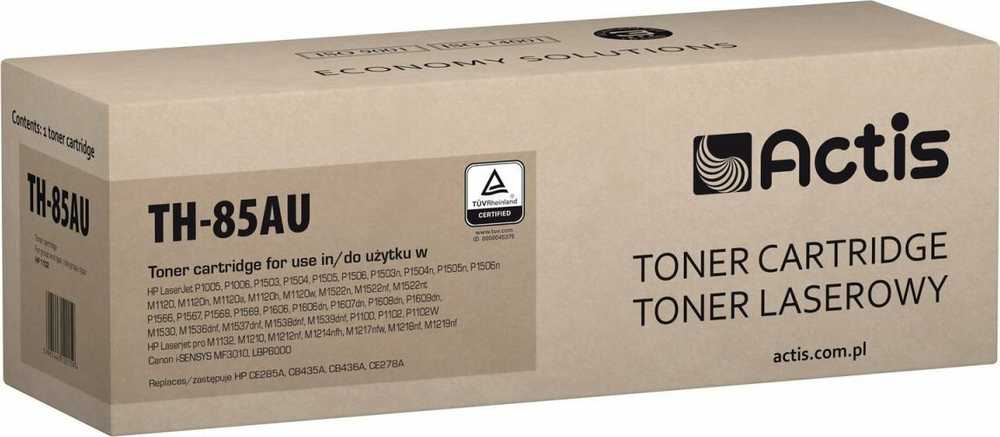 Tonerio Kasetė - Actis TH-85AU Pakeitimas HP 85A, 78A, 35A, 36A, 2100 puslapių Juoda