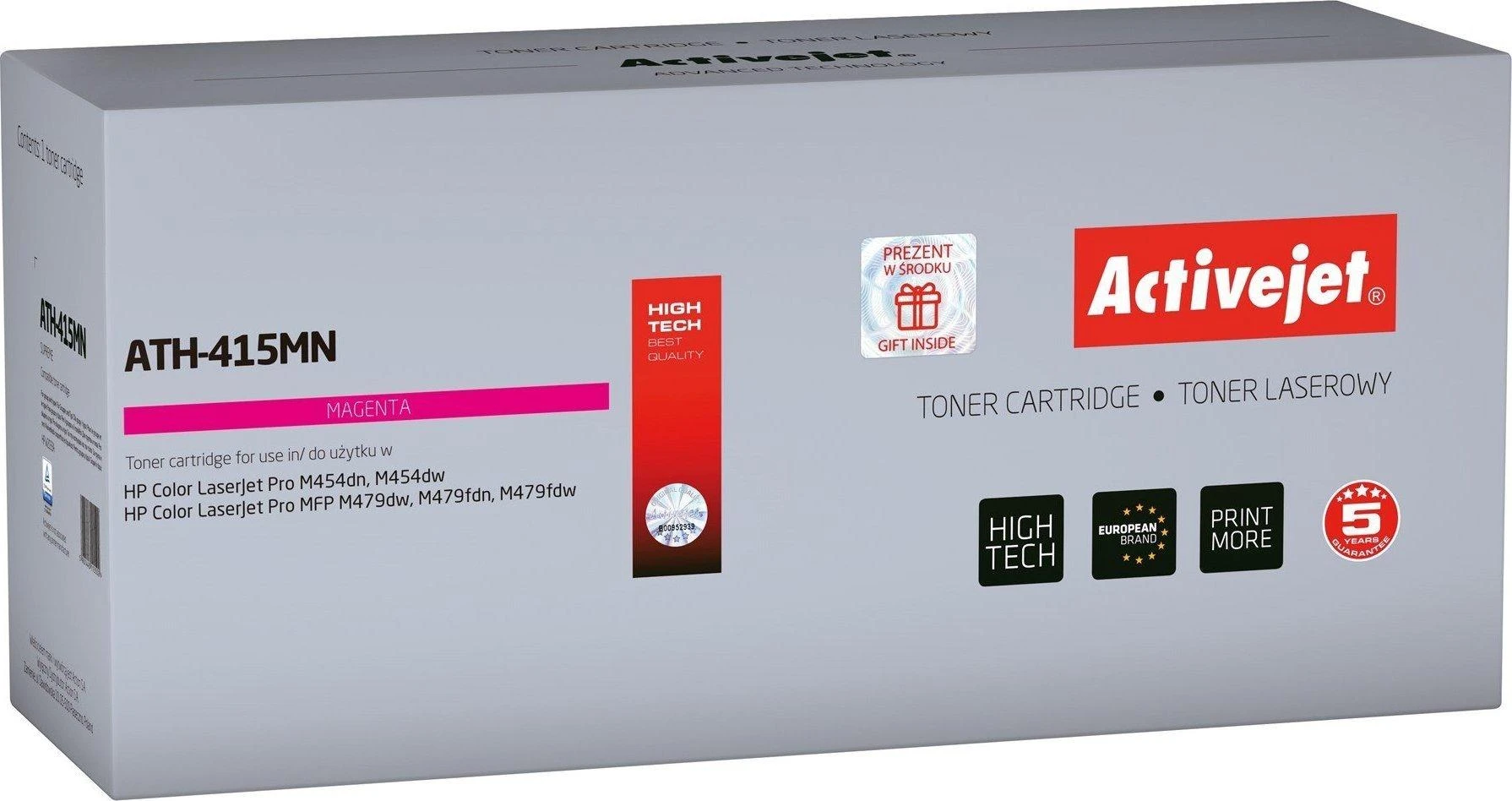 Tonerio Kasetė - Activejet ATH-415MN Violetinė 2100 Puslapių
