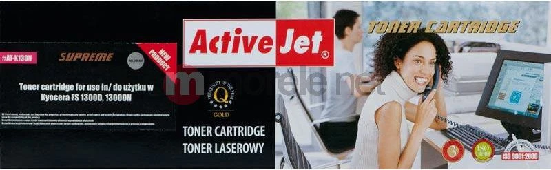 Kyocera Tonerio Kasetė - Activejet ATK-130N, Juoda