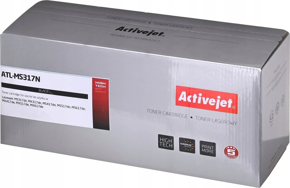 Tonerio Kasetė - Activejet ATL-MS317N Lexmark Supreme Juoda