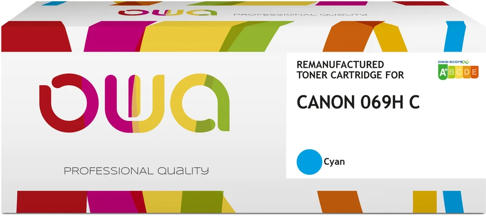 OWA „Armor“ tonerio kasetė, skirta „Canon i-SENSYS LBP-673 Cdw“, žydra, 5500 str., komp. CRG069HC