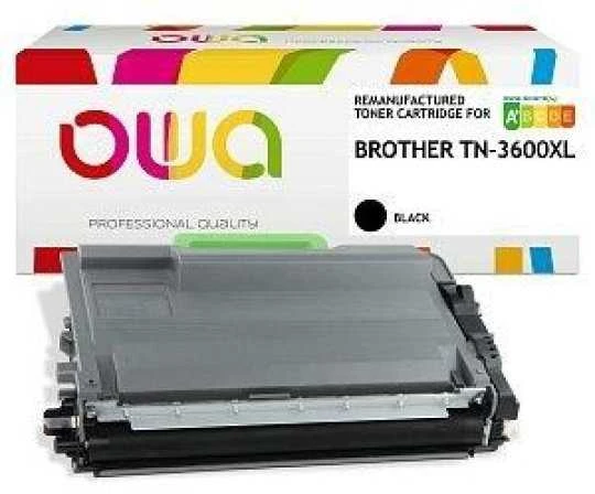 OWA „Armor“ toneris, skirtas „Brother HL-L5210“, juodas, 6000 puslapių, suderinamas su TN3600XL