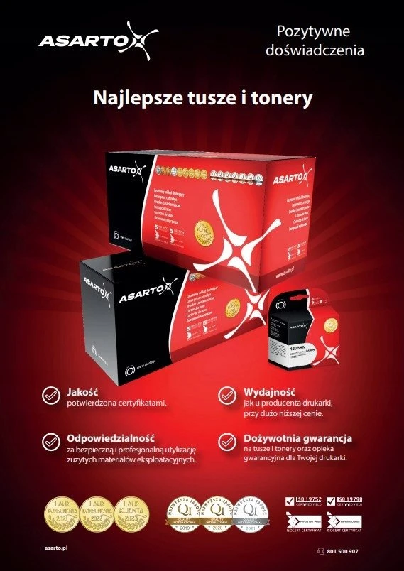 Toneris Asarto, skirtas Kyocera TK-1260 | 1260N | 10000 str. | juodas