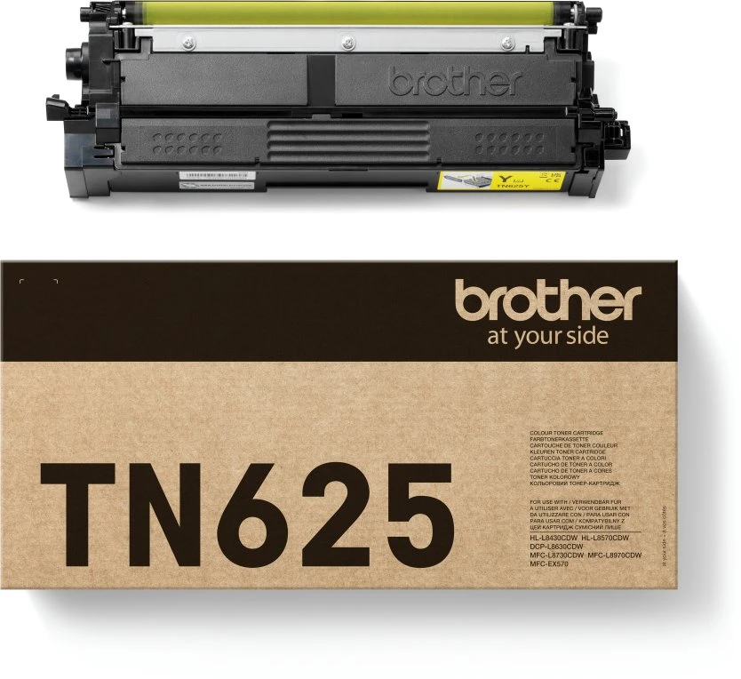 Brother TN625Y - TONERIS Geltonas (1800 PUSLAPIŲ)