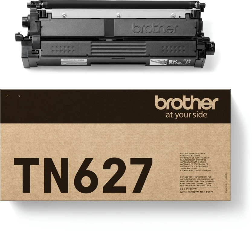 Brother TN627BK - Juodas toneris (10 000 puslapių)