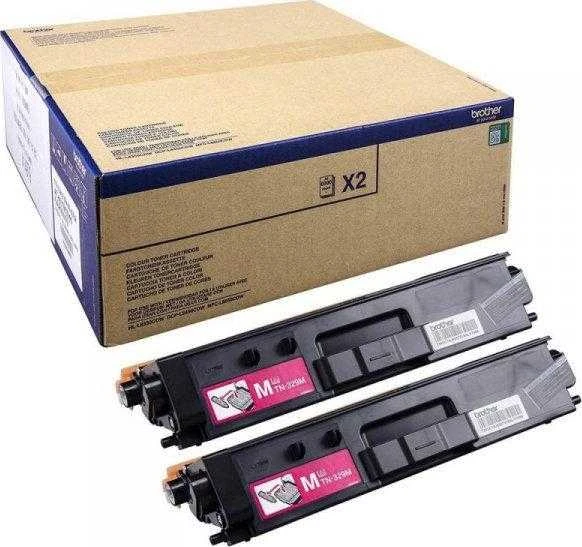 Brother TN-329MTWIN tonerio kasetė 2 vnt Originalus Rausvai raudona
