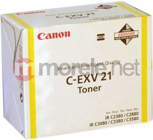 Canon kasetė EXV21Y, geltona