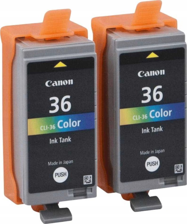 Rašalo Kasetė - Canon CLI-36 Twin Pack 12ml Spalvota