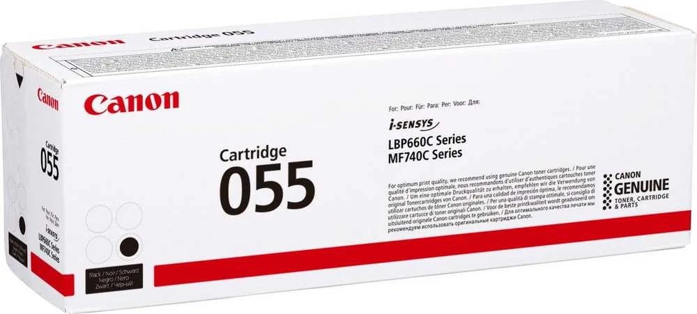 Canon 055 | Toneris cartridge | Juodas