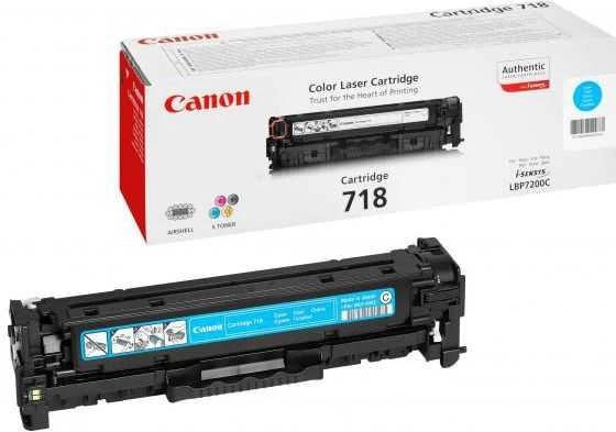 Canon CONTRACT Cartridge 718 Cyan (2661B014)