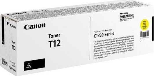 Canon Toneris T12 (5095C006) Lazerinė kasetė, Geltona