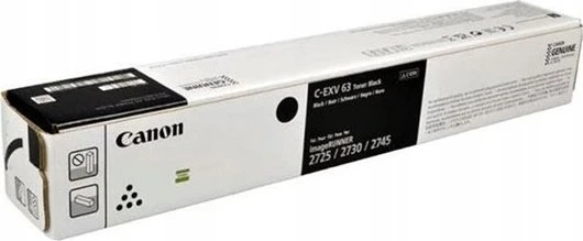 Canon Toneris C-EXV CEXV 63 Juodas Juodas (5142C002)