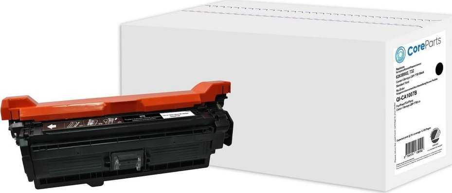 Toneris CoreParts CoreParts QI-CA1007B kaseta su tonerem 1 vnt. Zamiennik Juodas