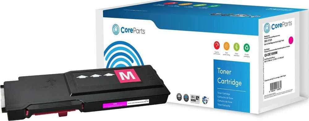 Toneris CoreParts Toneris Magenta 593-11121