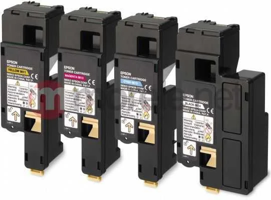 Epson AL-C1700/C1750/CX17 series – didelės talpos dažų kasetė Geltona – 1,4k