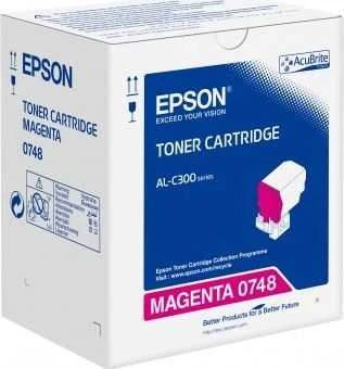 Originalus Epson toneris C13S050748, rausvai raudonas, 8800s
