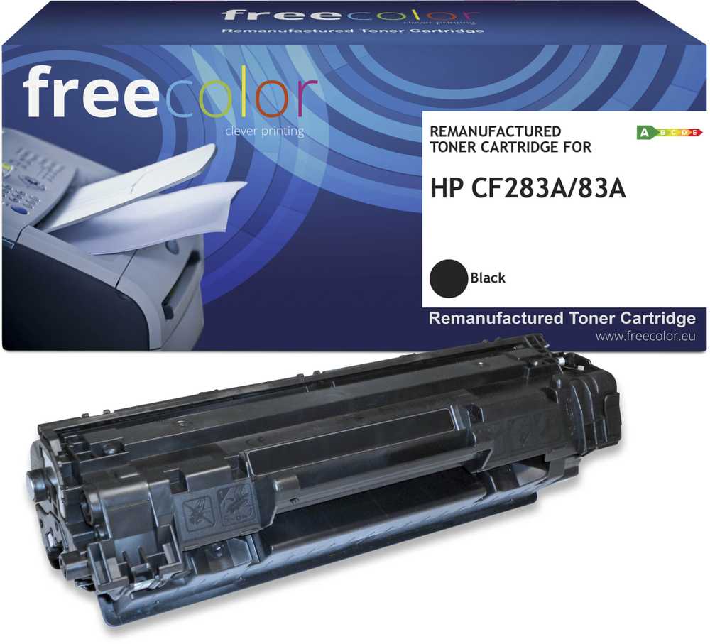Toneris Freecolor Toneris HP 83A (CF283A) juodas 3000 puslapių remanufactured