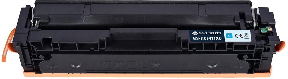 Toneris G&G G&G GS-HCF411XU kaseta su tonerem 1 vnt. Zamiennik Cyjan