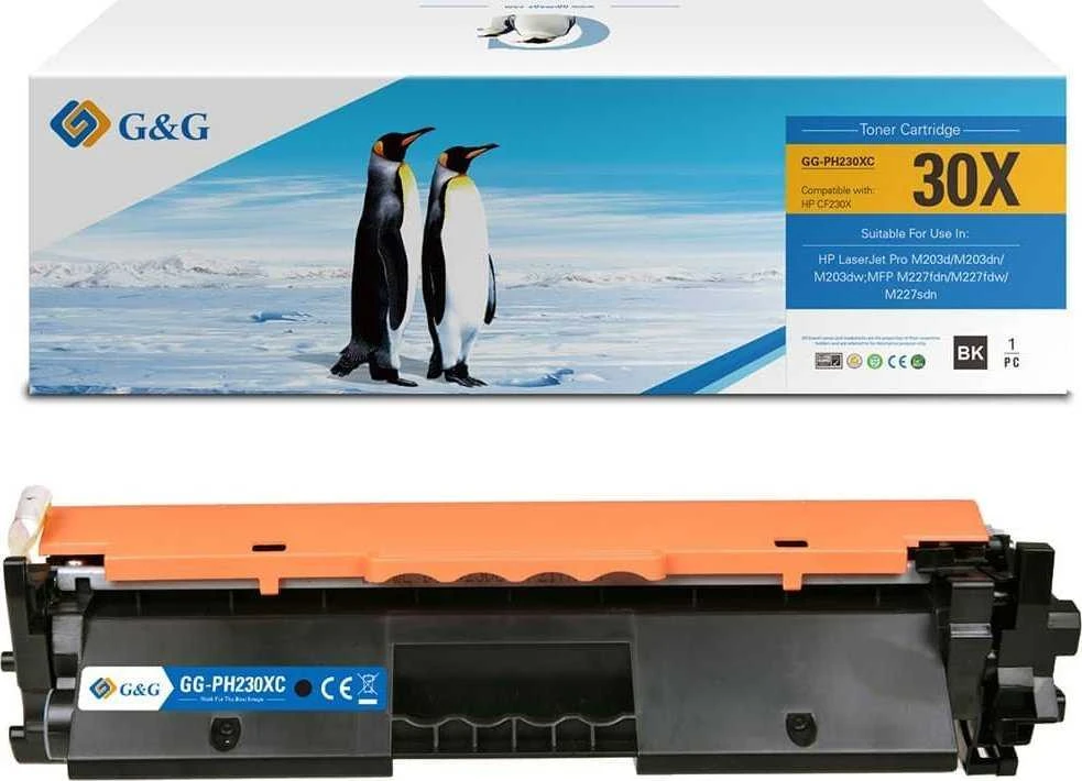 G&G kompatybilny toner su HP CF230X, NT-PH230XC, juodas, 3500s