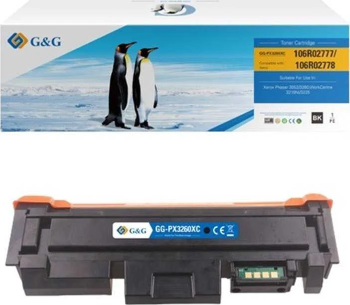 G&G kompatybilny toner su Xerox 106R02778, NT-PX3260XC, juodas, 3000s