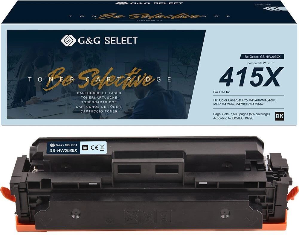 Toneris G&G Select XL-Toneris ers. HP 415X/ W2030X