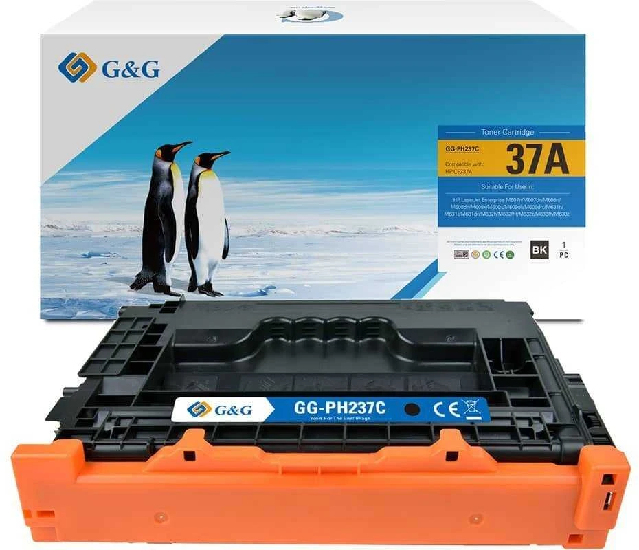Toneris G&G Toneris kompatybilny su HP 37A/ CF237A